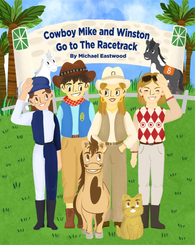 Cowboy Mike and Winston go to the Racetrack